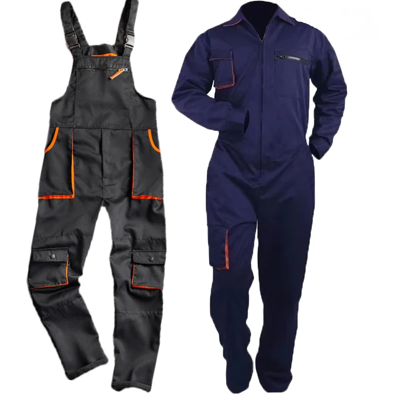 Work Overall Uniforms Men Women Working Coveralls Welding Suit Car Repair Workshop Mechanic Plus Size Clothes Warehouse Workwear