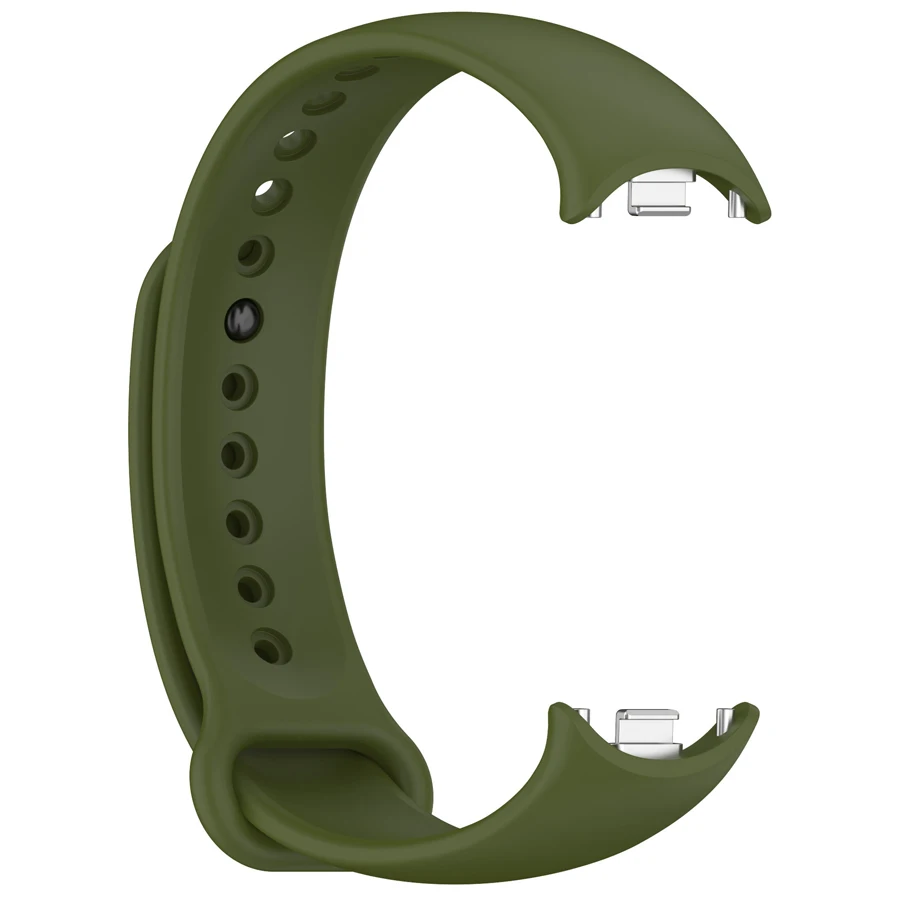 Band voor Xiaomi Mi Band 8/9/10 Armband Siliconen Pols Miband 9 10 Vervanging Pulsera Correa Sportband voor Mi Band 8 9 10