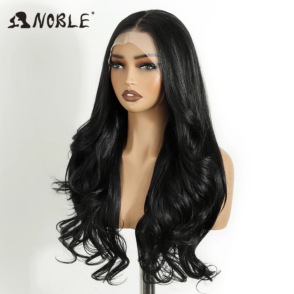 نوبل HD شفاف 13X4 الدانتيل الجسم موجة ناتورا شقراء تسليط الضوء على الباروكات 24 بوصة شعر الطفل الدانتيل الباروكة الأمامية موجة الدانتيل الباروكة للنساء #4