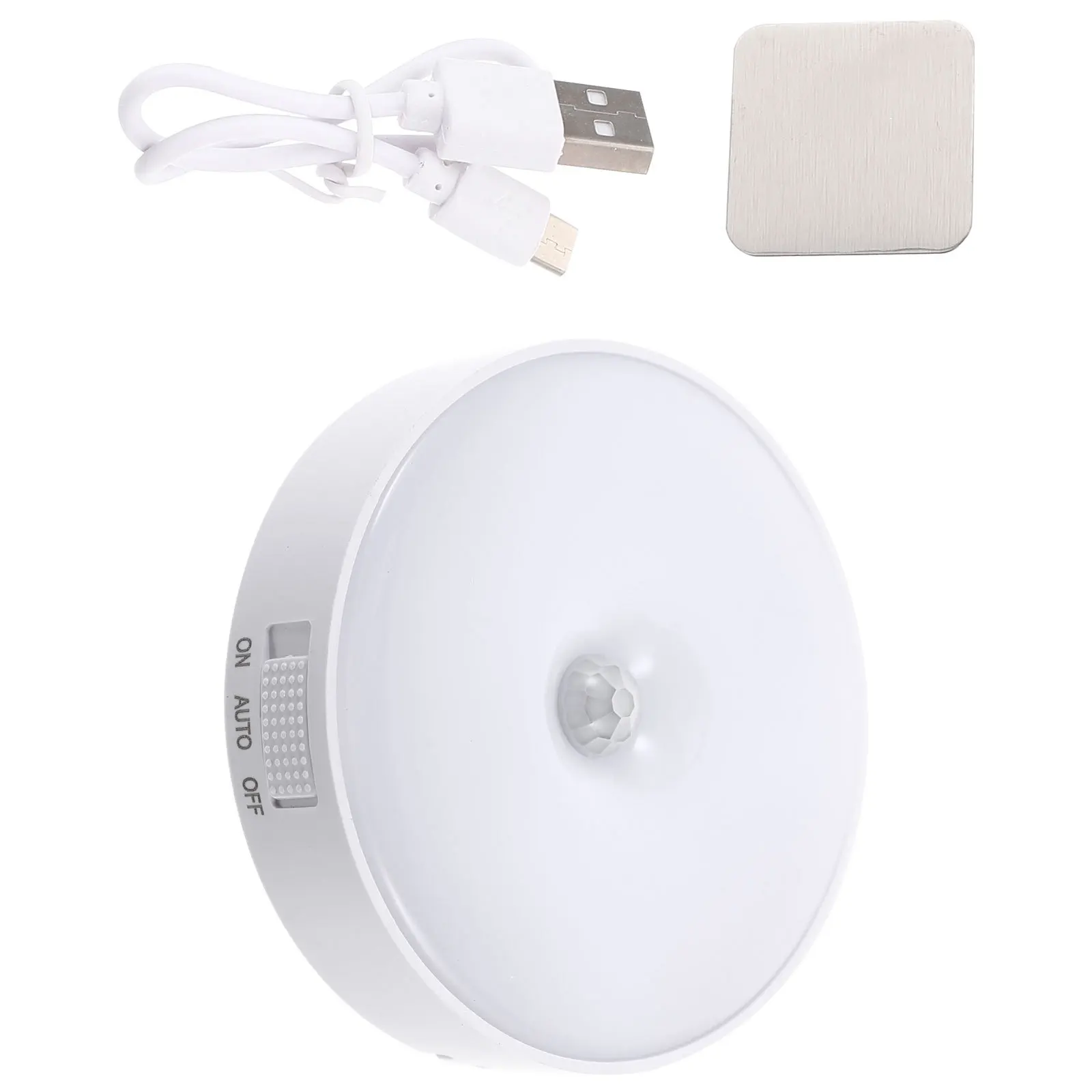 

1Pcs Body Sensing Night Light Intelligent Bedroom Sensor Lamp Magnetic Suction Removable Hanging Warm Lamp for Baby Room