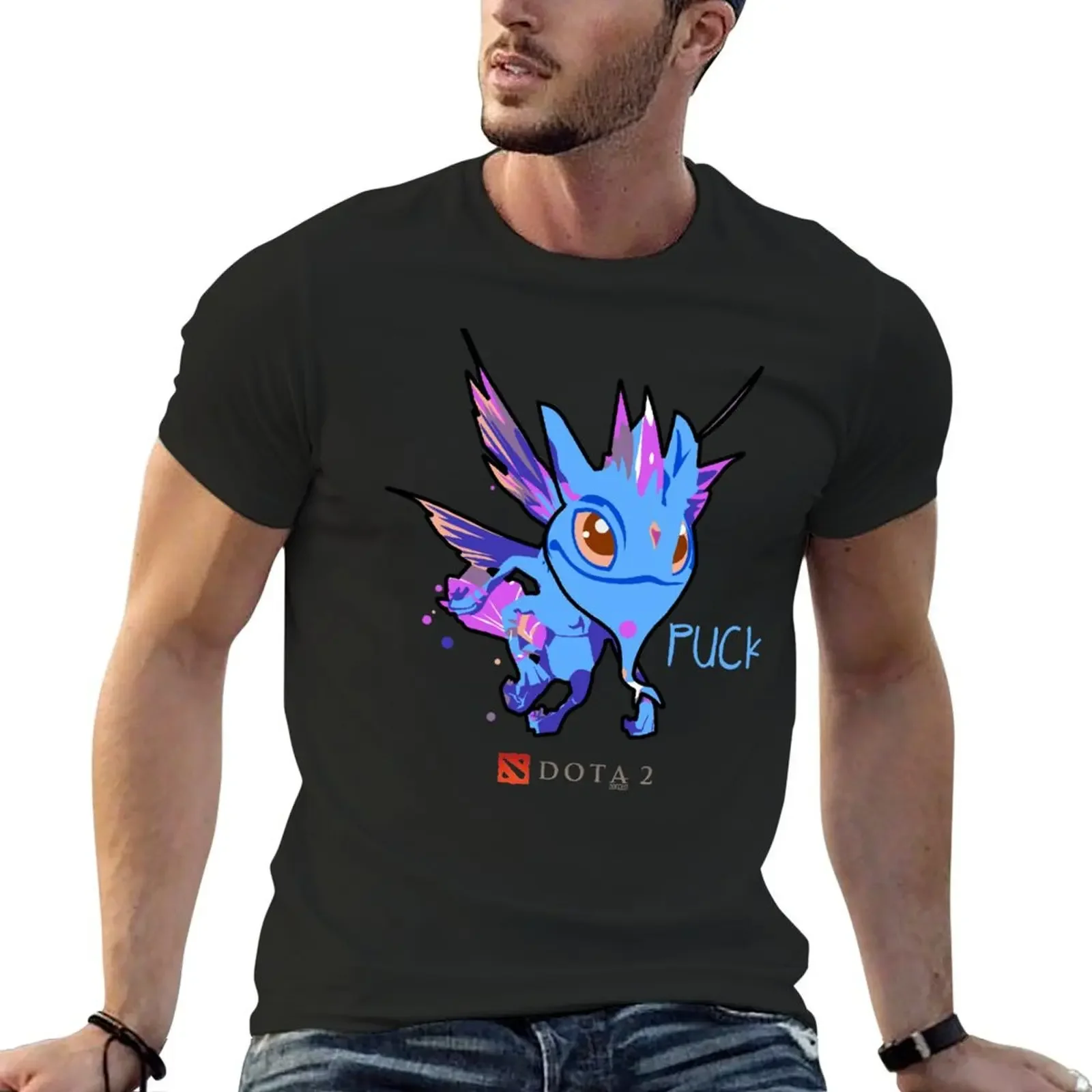 Puck - Dota 2 T-Shirt anime stuff baggy shirts mens shirts graphic tee