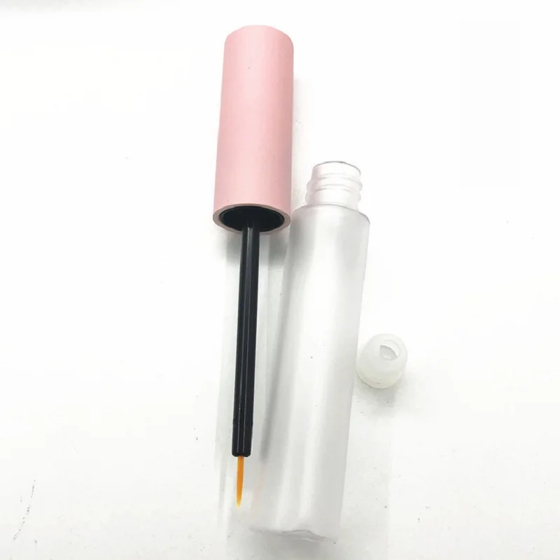 25 Stuks 10 Ml Vloeibare Eyeliner Fles Lege Container Matte Buizen Kleurrijke Deksel Make Wimper Lijm Flessen Eyeliner Buis verpakking