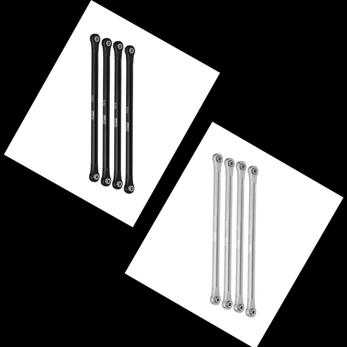 GPM LOSI 1/8 LMT Solid Axle Monster Truck LOS04022 For Aluminum 7075 Upper Link Bar Set