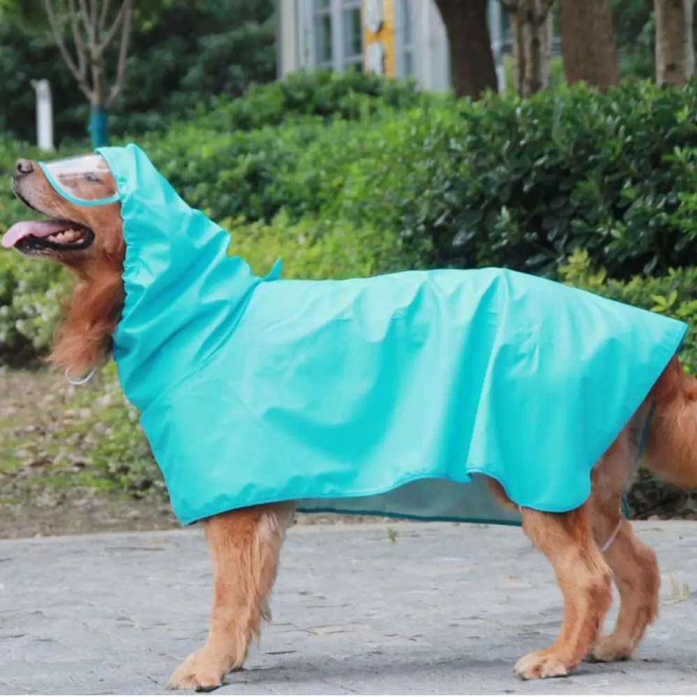 M-9XL All-inclusive Waterproof Hoody For Small Medium Large Dogs Coat Pet Rain Jacket Pet Supplies Dog Raincoat Dog Clothes