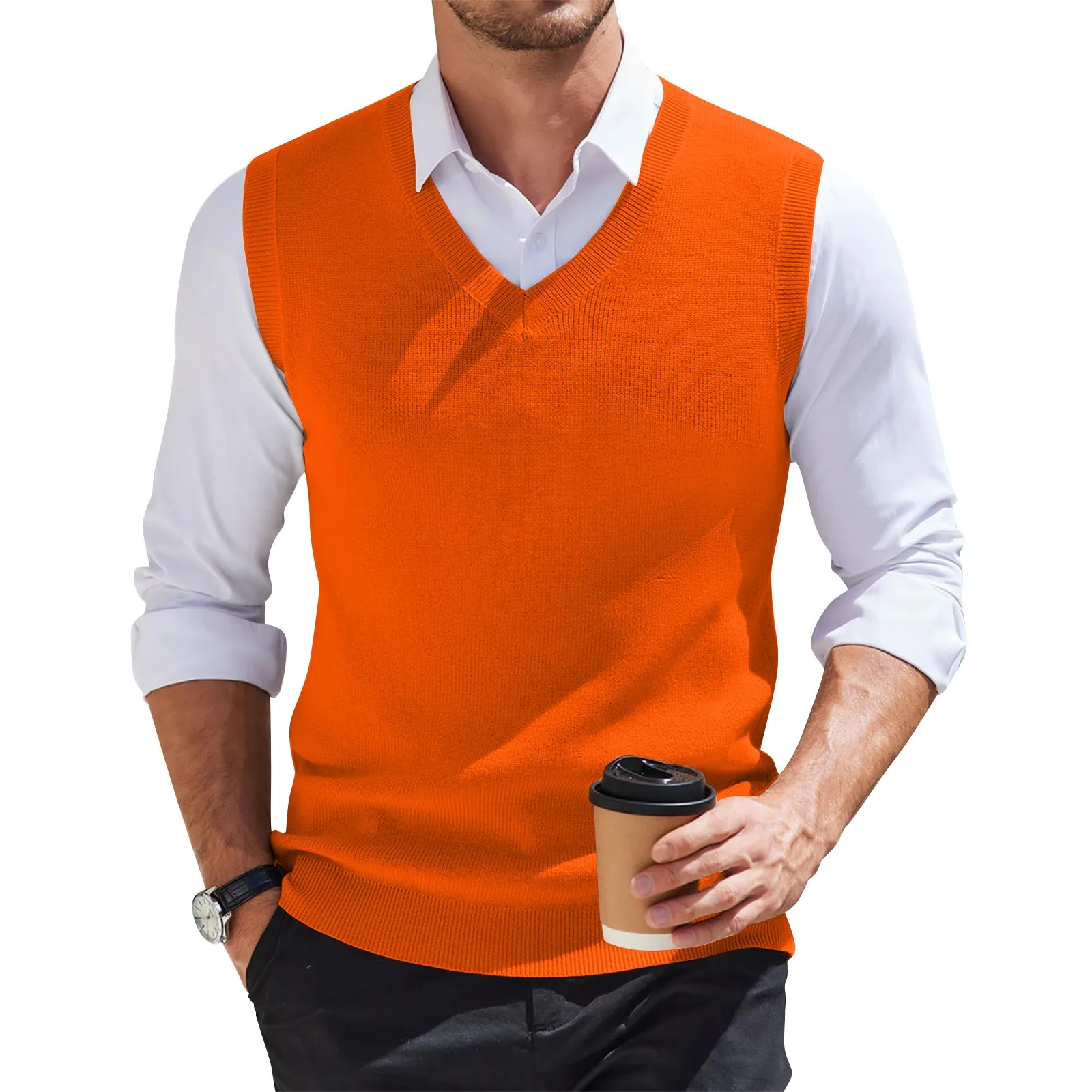 Thumbnail 4 - #20 Best Mens Knit Sweater Vests to Buy In 2026