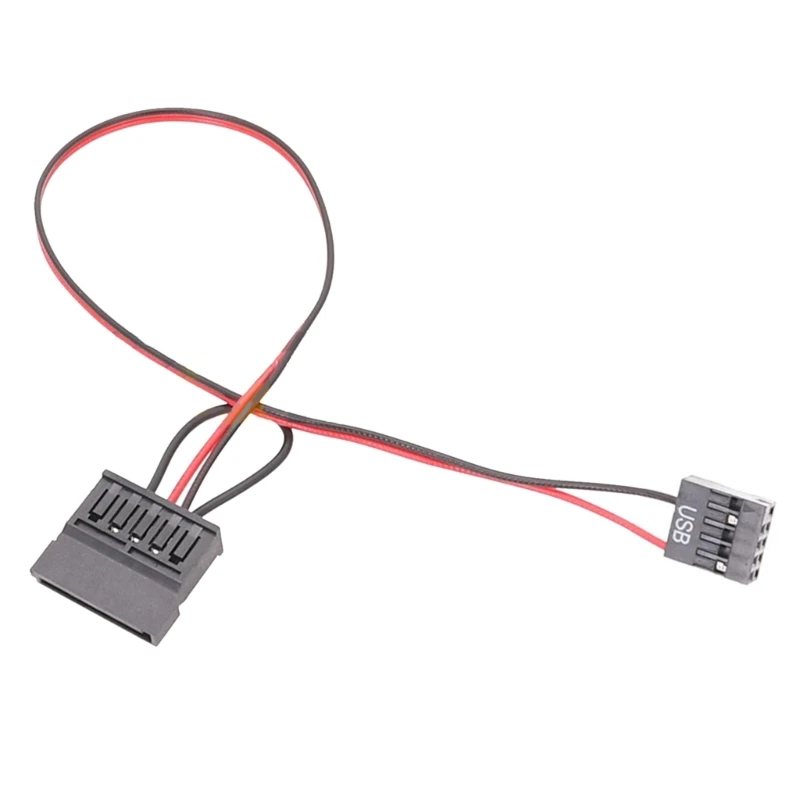 DN59 عالي الجودة PVC 239 USB إلى سلك الطاقة للوحات الأم Itx USB 9pin إلى 2.5 بوصة قطع غيار الكمبيوتر المحمول