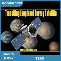 MOC Building Blocks Herschel Infrared Space Telescope Model DIY Assembled Bricks Educational Creative Display Toys Gifts 428PCS