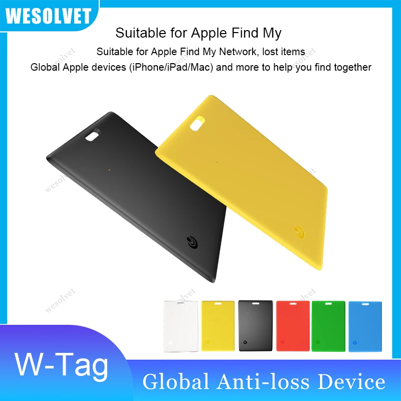 

Slim Anti-loss Tracker for Apple Work with IOS Find My Locator Smart Tag Finder Bag Wallet Keys Air Tag Smart Tag（only IOS)