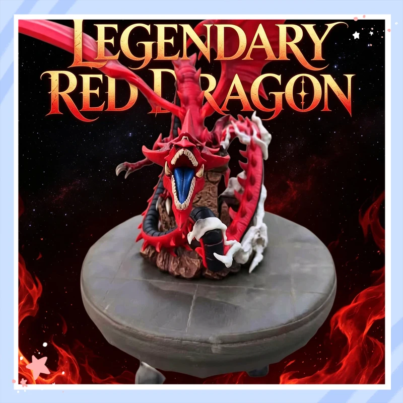 

Yu Gi Oh Slifer The Sky Dragon Gk Pvc Anime Figure Collectible Statue Desktop Display Decoration For Adult Hobby Collectors