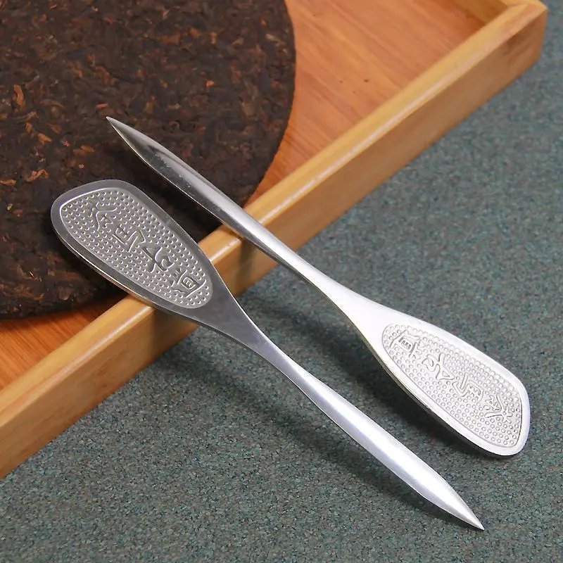 Stainless steel ancient horse tea knife prying tea cake tool Pu 'er tea kung fu tea ceremony tea set accessories