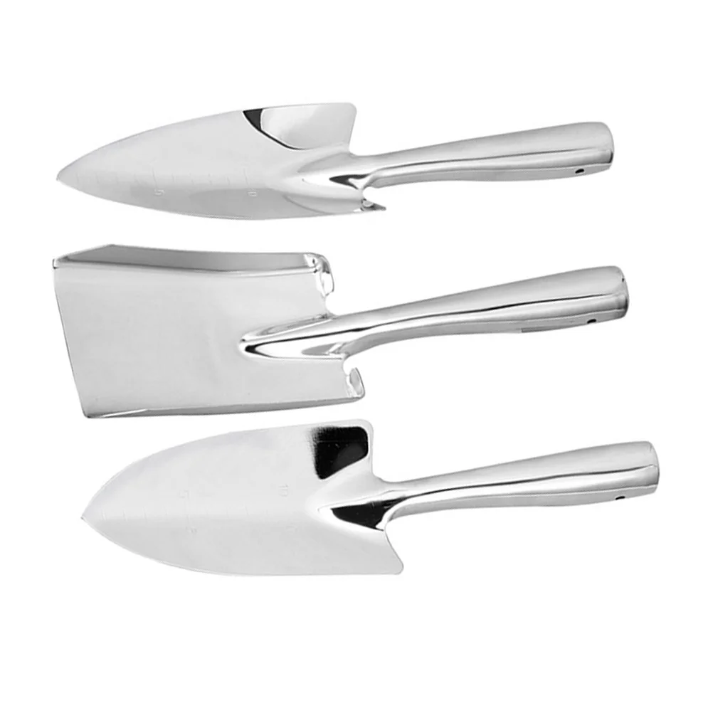 

Stainless Steel Garden Tools Set Durable H Shovels Portable Large Small Size Shovel Suit Thick Material Anti Rust