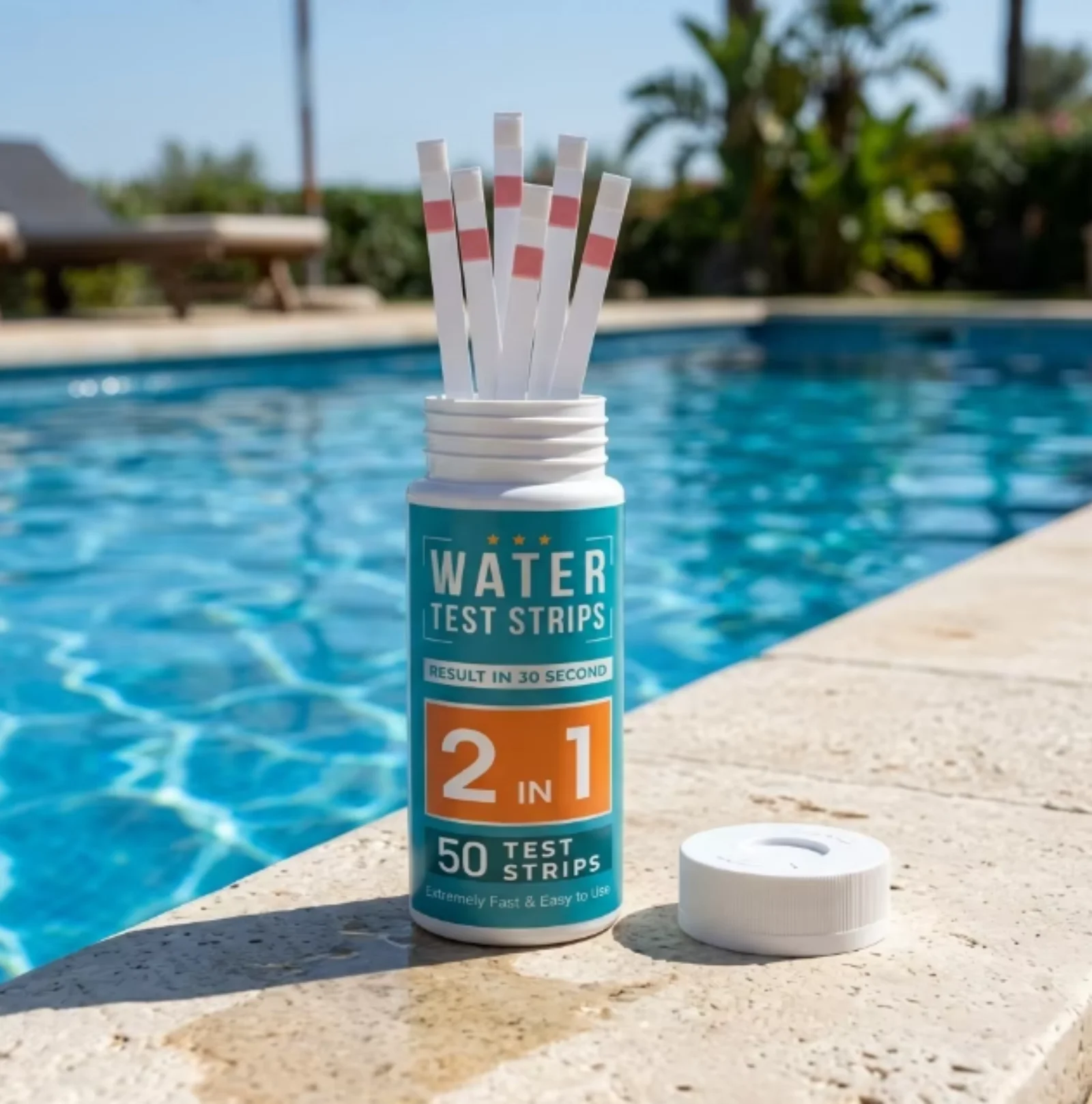 Water Testing Kit - 2 in 1 Water Test Strips