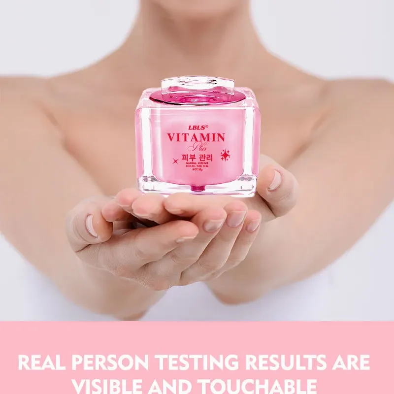 Intense Hydration Vitamin Brightening Face Cream for Moisture Dull Skin Non-Greasy Daily Moisturizer Refreshing Radiance Booster