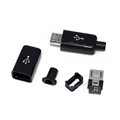 Black Micro 6mm Plug