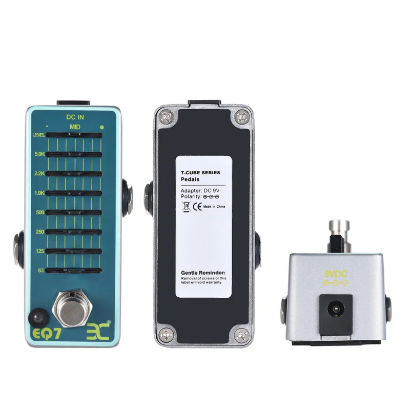 Picture 5: ENO EX EQ7 Guitar Equalizer Effect Pedal 7-Band EQ Full Metal Shell True Bypass