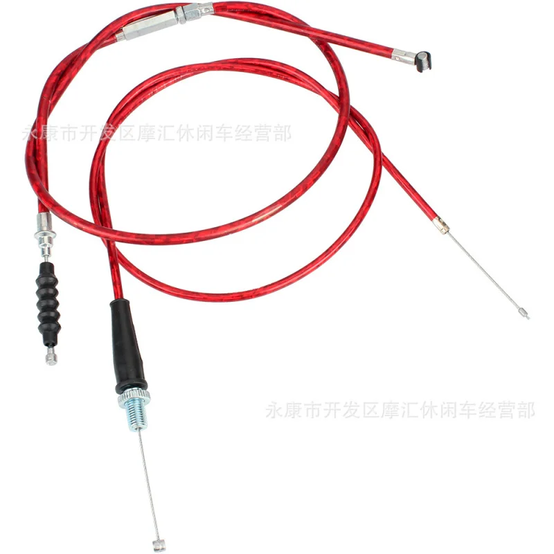 Scrambling motorcycleATVFour-Wheel Atv Accessories 50CC-125CCCable Accelerator Clutch Cable Red