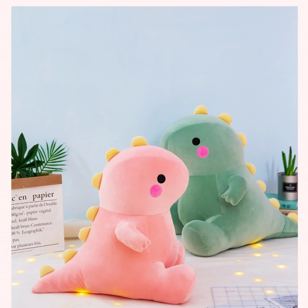 22-60CM Lovely Hug Doll Home Decor Sleep Pillow Dinosaur Stuffed Animal Dino Dolls Plush Toys