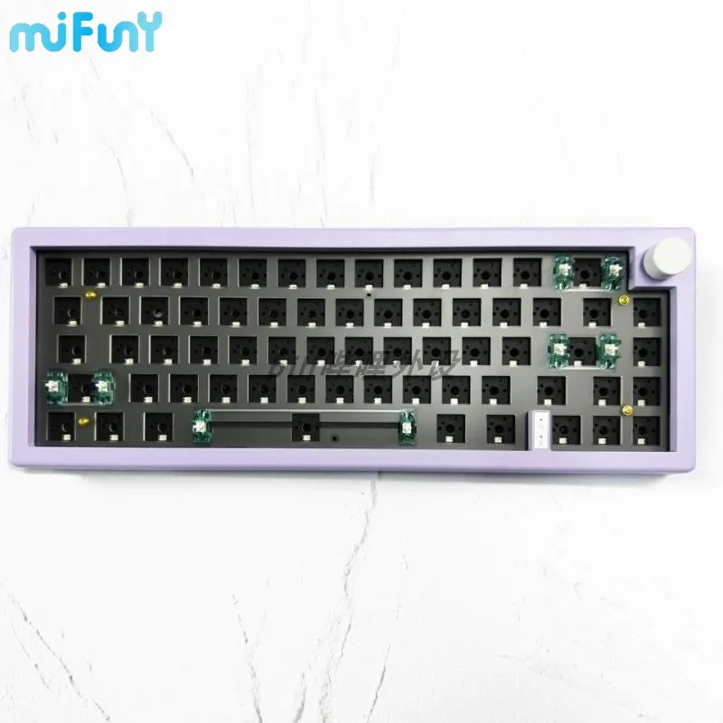 MiFuny GMK67 Mechanical Keyboard Kit Bluetooth 67 Keys Wireless 2.4G Tri Mode Hotswap RGB Backlit Gaming Office Work Keyboards