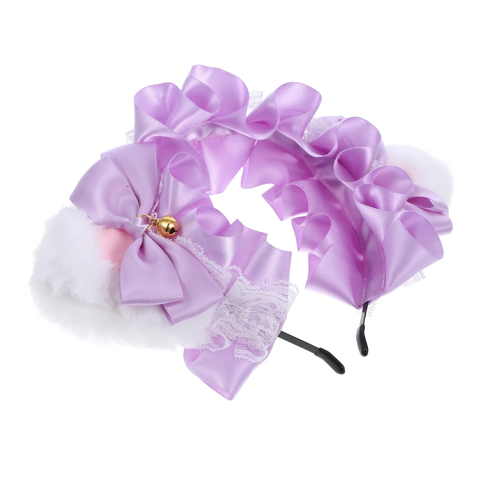 

Cat Ear Headband Party Headdress Fashion Chic One Size Fits Most Cute Animal Ear Hair Band Cosplay Hair Accessories Women