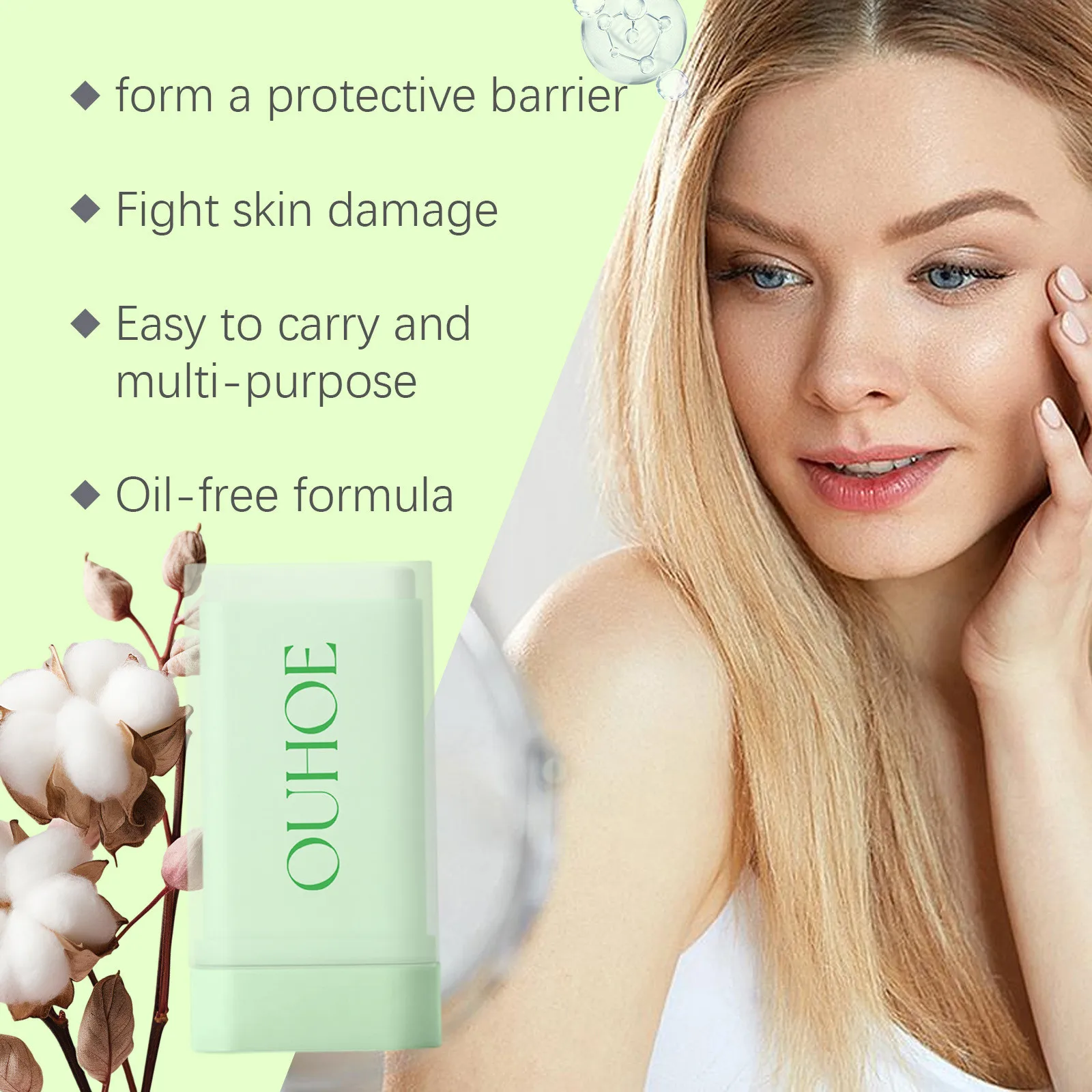 القطن لينة الشمس عصا حامي الشمسية ماتي SPF50 المضادة للأشعة فوق البنفسجية عزل مرطب تحديث خفيفة الوزن Sunblock الوجه الجسم واقية من الشمس #6