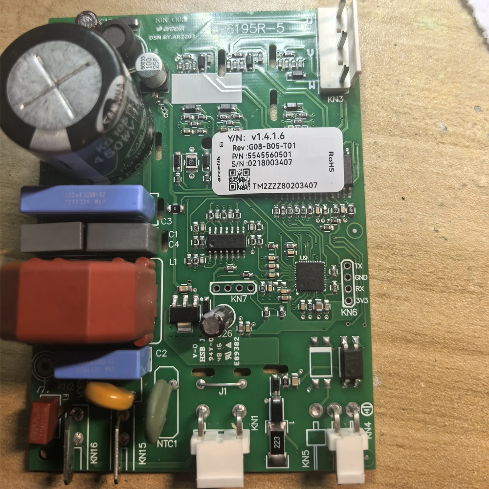 

Оригинальная материнская плата для холодильника Beko 5545560501, плата управления инвертором