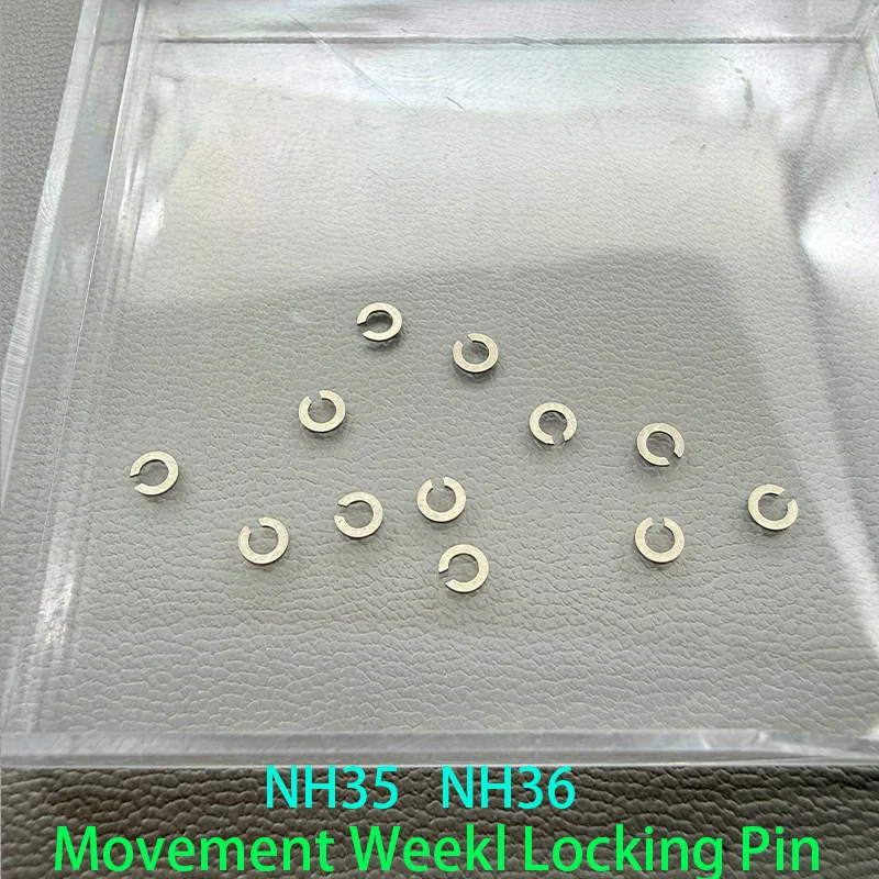 Wheel Locking Plate Watch Movement Accessories Suitable NH35 Movement NH36 Movement Weekly Locking Pin Snap Ring Pressure Plate
