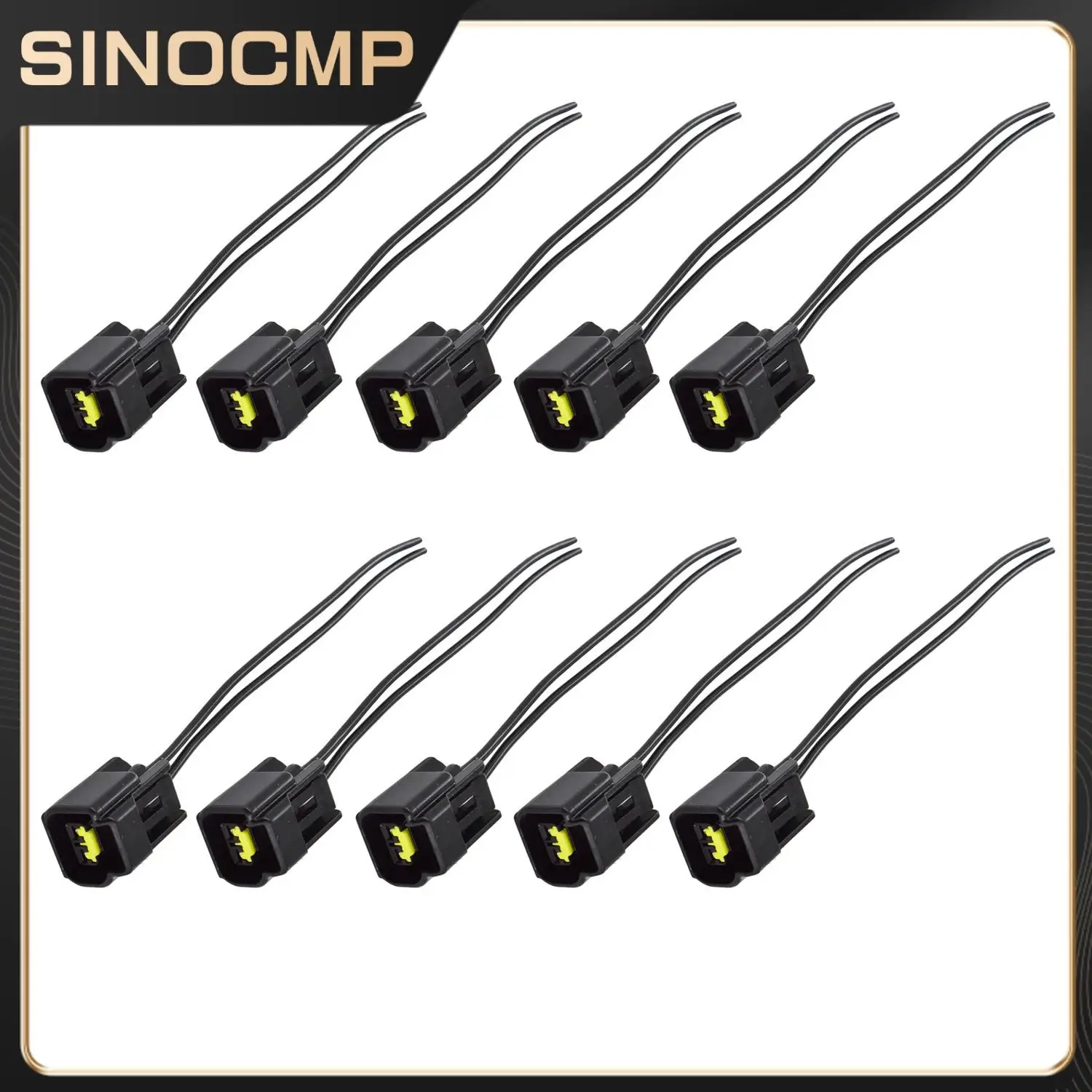 

10Pc Ignition Coil Connector For 1991-2011 Ford 4.6L 5.4L Modular Motors 6.8L V10Triton Motors Car Ignition Accessories BrandNew