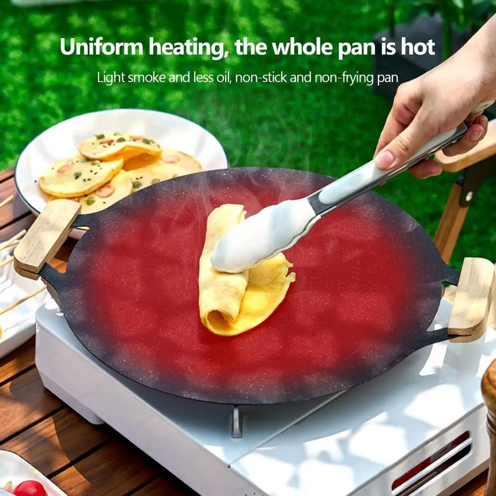 صينية الخبز في الهواء الطلق التخييم صينية الشواء الكورية صينية الشواء موقد غاز المنزلية تيبانياكي غير عصا صينية فرن ألومنيوم صينية القلي