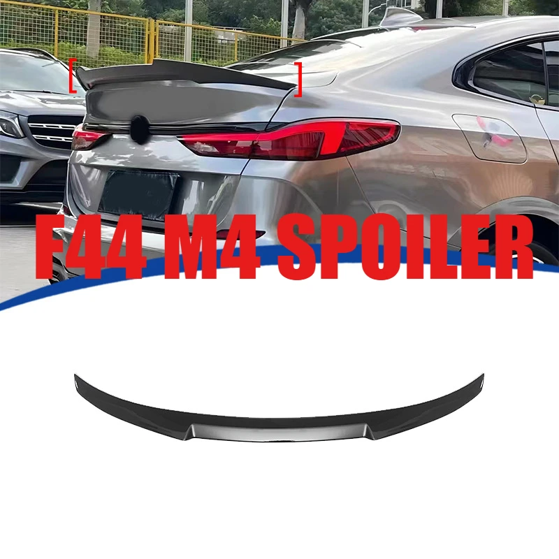 Suitable for BMW 2021-2024 2 Series 4-door F44 M4 models with non-destructive installation   rear wing Trunk spoiler