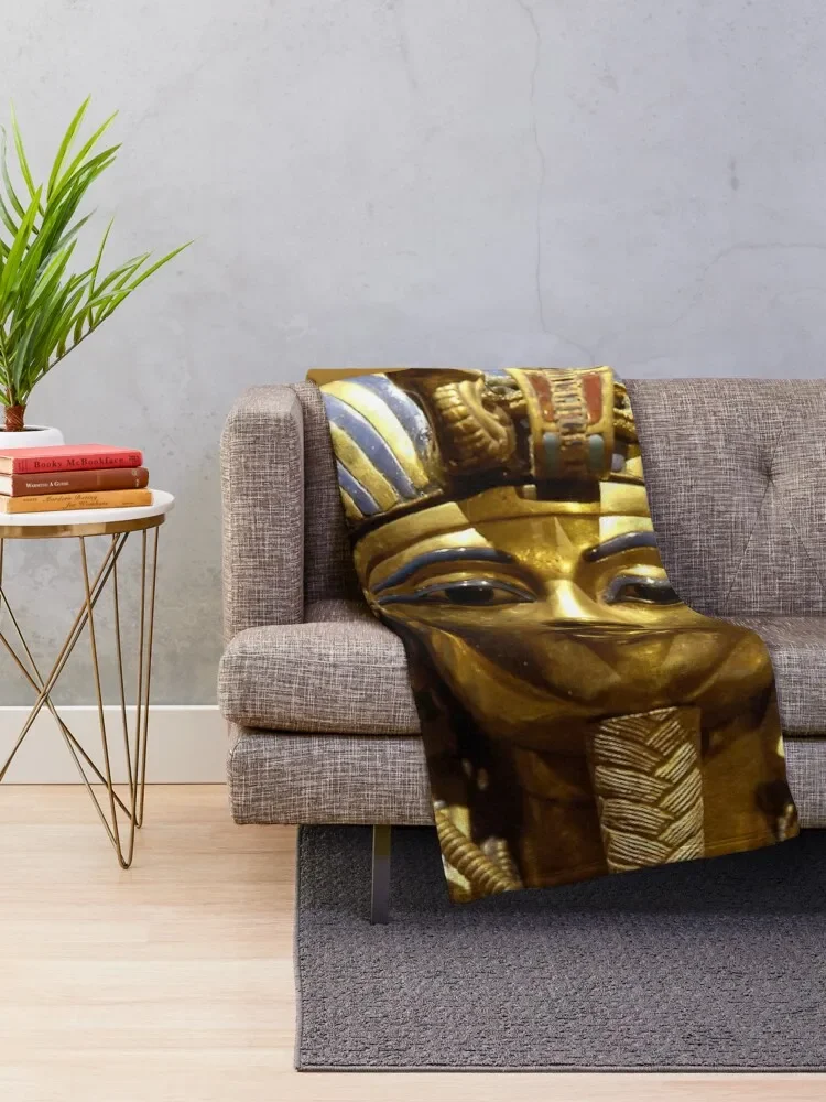 Egypt King Tut Throw Blanket For Decorative Sofa decorative Blankets