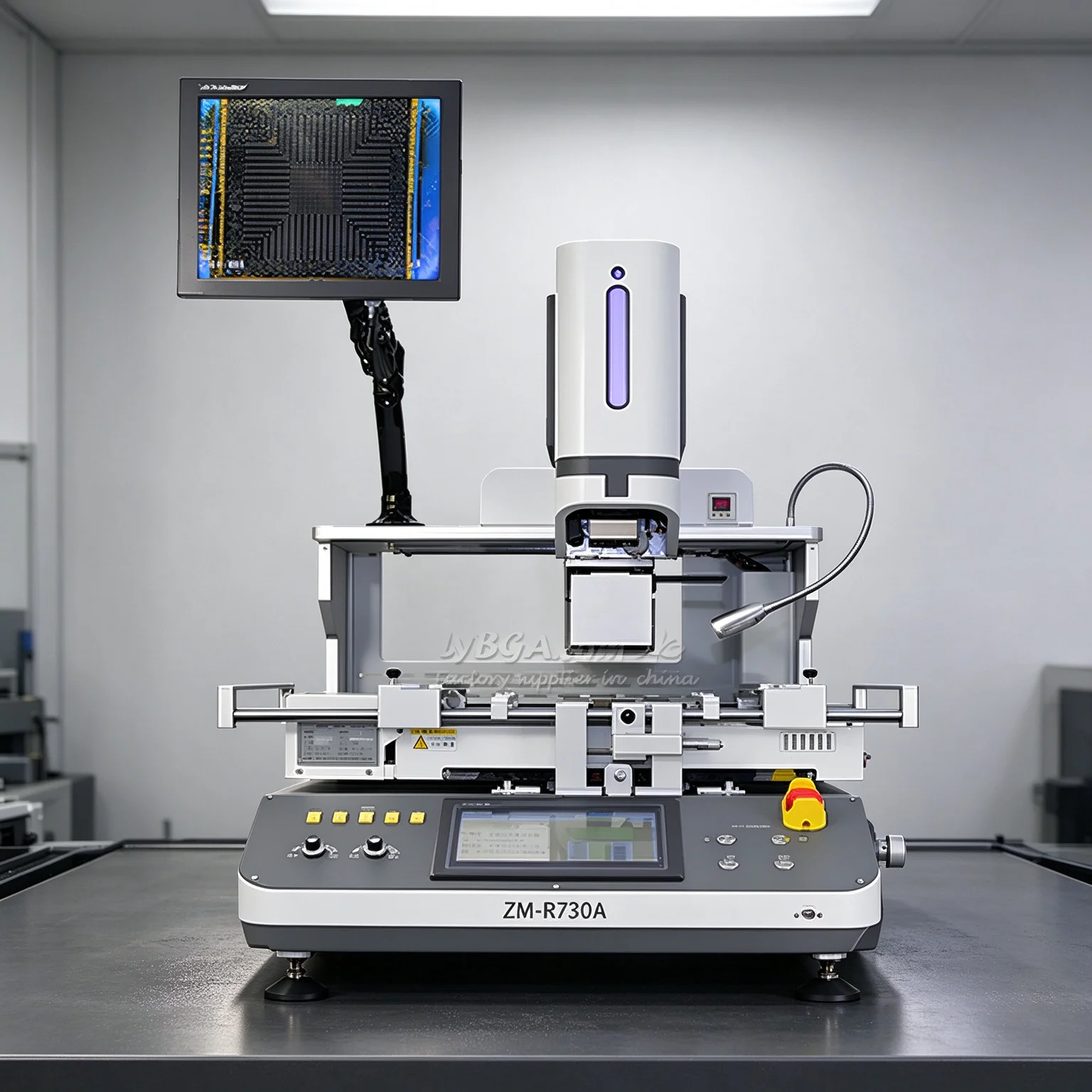 ZHUOMAO Solder Station 5300W ZM-R7220A Bga Rework Soldering Machine Optical Alignment Hot Air SMD Reballing Welding Machine