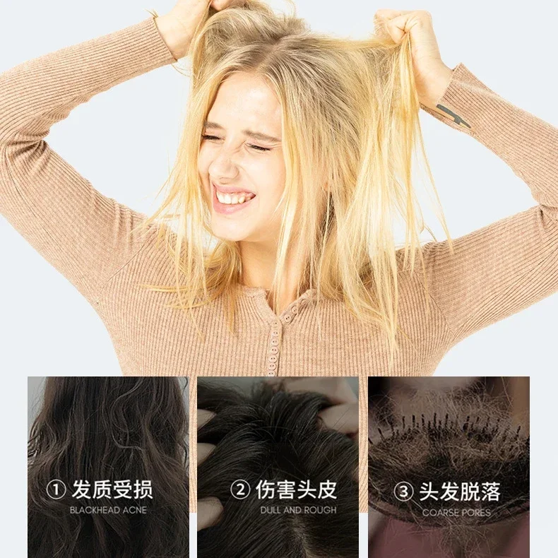 Bubble Hair Dye Natural Plant Essence Hair Coloring No Harm To The Scalp Shampoo To Dye Can Cover White Hair Шампунь Для Волос
