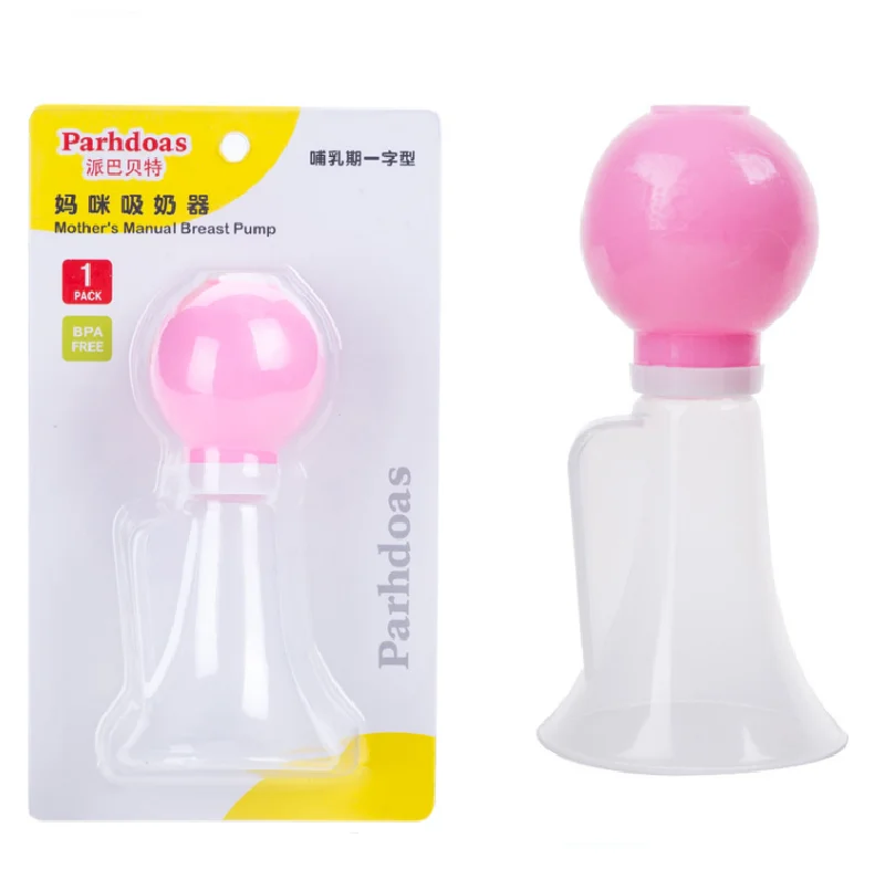 Breast Milk Extractor Manual Breast Pump Healthy Breast Milk Pump Breast Silicone Milk Extractor Breastfeeding Easy To Use