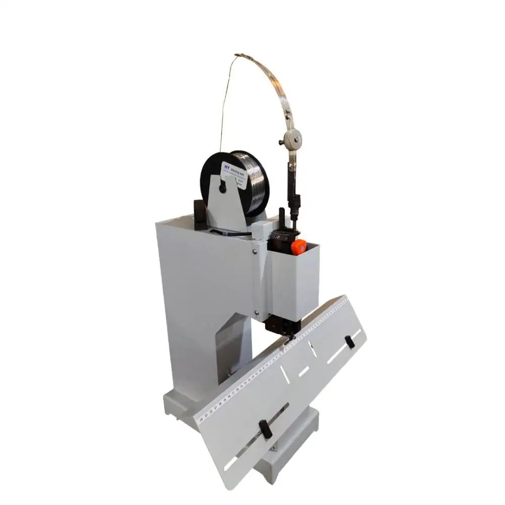 WS-601 Desktop Single Head Hohner Header Wire Stitching Machine Book Sewing Machine Booklet Maker for Office Use