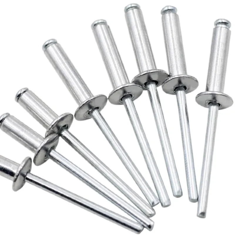 M5 Dome Head Blind Rivets Aluminum Nail Pop Rivet DIY Duct Boat Rivet Metal Furniture Hardware Decorating Nails Fasteners