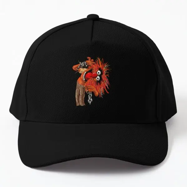 Animal The Muppets  Baseball Cap Hat Snapback Czapka Casquette Black Outdoor Summer Boys Women Printed Spring  Sun Bonnet