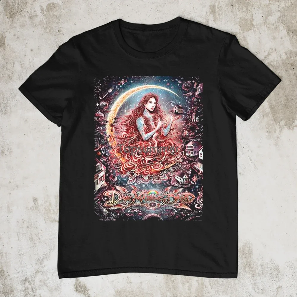 Rare Dave Matthews Band Short Sleeve Black Full Size Men Women Shirt 2A387