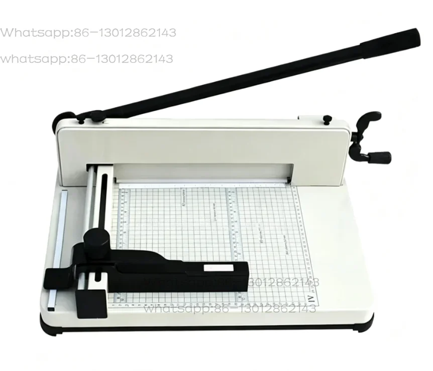 858-A4 Heavy Duty Paper Trimmer Guillotine Photo  A4 Size Desktop Paper Cutting Machine Manual Paper  Cutting Tool