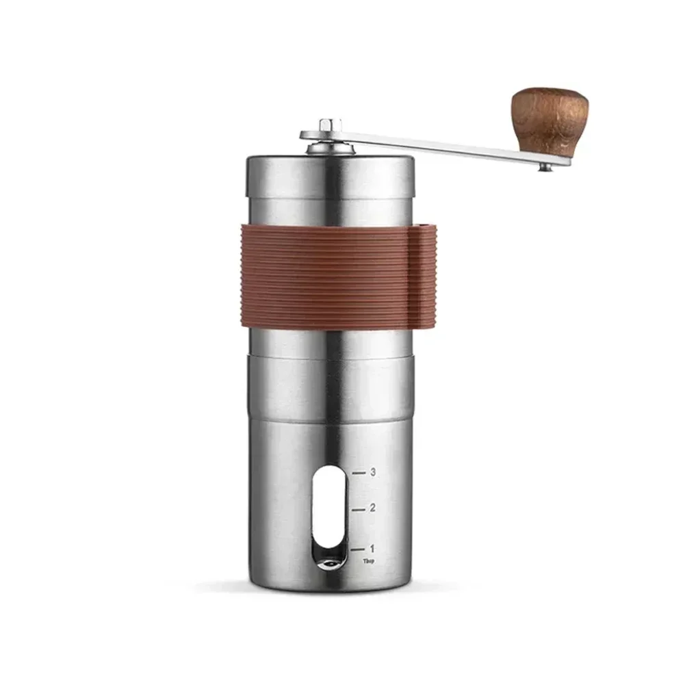 

Premium Stainless Steel Manual Coffee Grinder - Portable And Adjustable Hand-cranked Coffee Machine High Quality