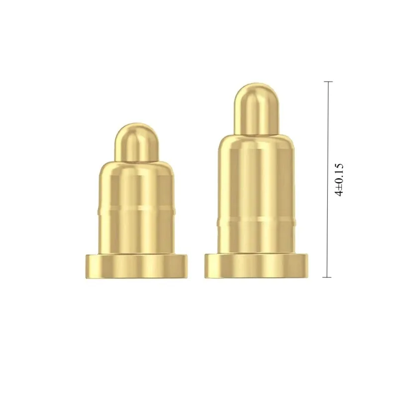 Pogopin primavera dedal h = 3.5, 4, 5, 5.5, 6.5, 7mm remendo cobre banhado a ouro sonda de carregamento conector dedal de alta corrente
