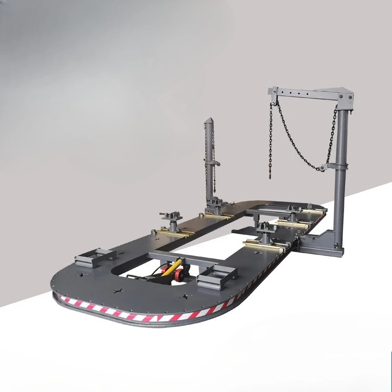 Auto Body Frame Correction Platform, Heavy‑Duty Sheet Metal Straightening Table for Collision Damaged Car Chassis Repair