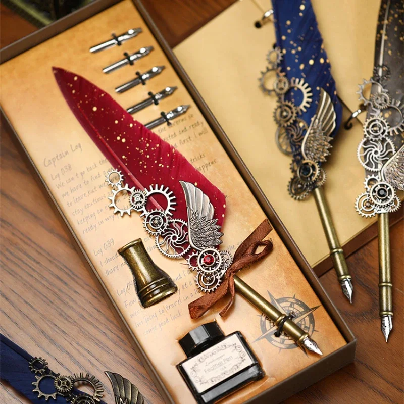 Regalo de cumpleaños Niche High-end Sense Quill Pen alto valor práctico significativo creativo regalo de Año Nuevo