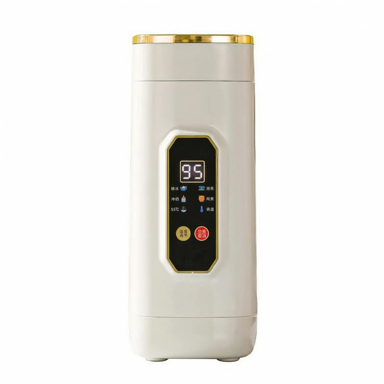 Electric Heating Bottle with Temperature Control 37 to 95 Degrees Celsius Hot Water Kettle for Tea Coffee Warming