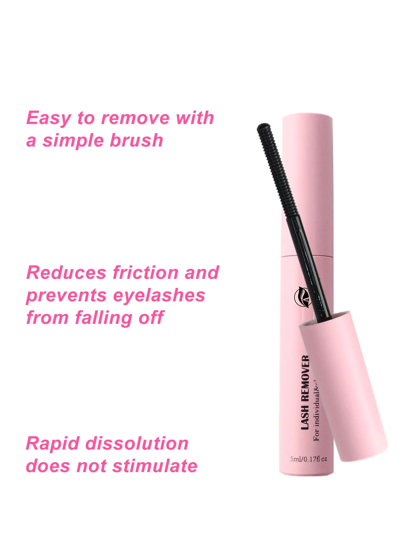 Stylo de maquillage 4 en 1, colle et joint pour grappes de cils, liaison et joint solides, dissolvant, pincettes, pinceau de maquillage, colle pour cils