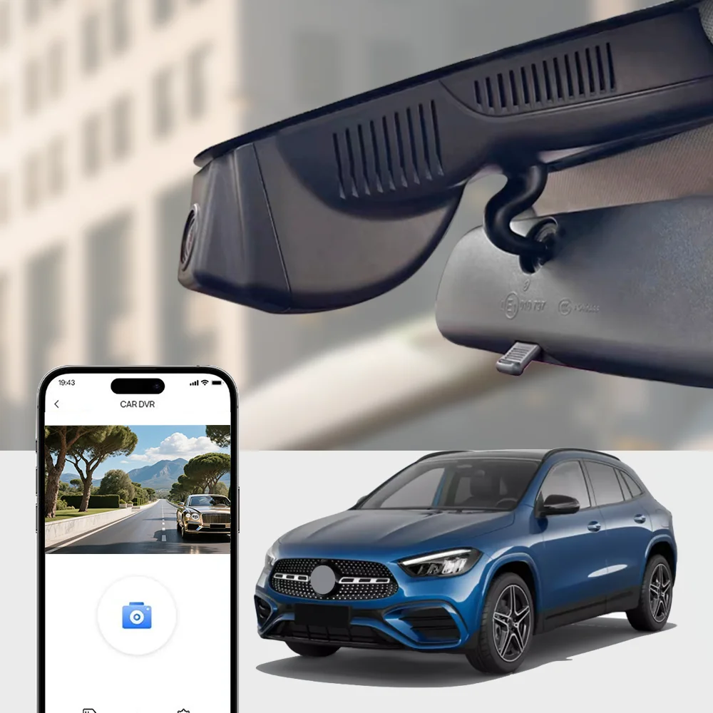 

4K HD WIFi Plug en Play DVR Video Recorder Dash Cam For Mercedes Benz CLA w117 GLA x156 Clase A w176 w177 DashCam Accessoires