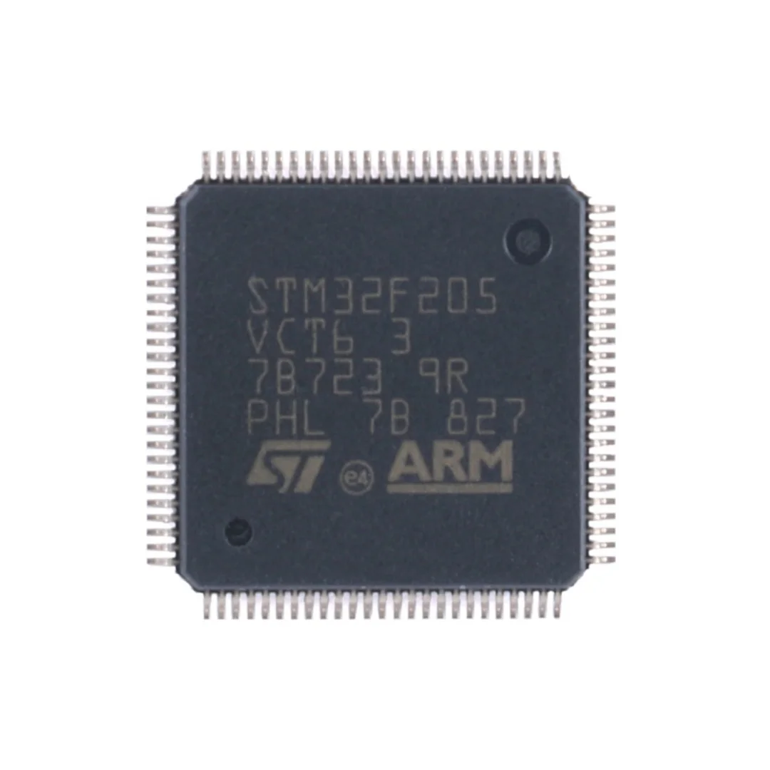 Original STM32F205VCT6 LQFP-100 ARM Cortex-M3 32-bit Microcontroller-MCU