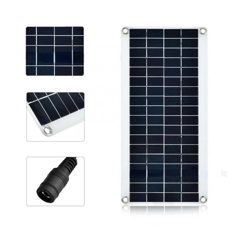 10w18v Polycrystalline Silicon Portable Solar Panel Suitable For Mobile Phones Cars Outdoor Emergency Mobile Power Supply