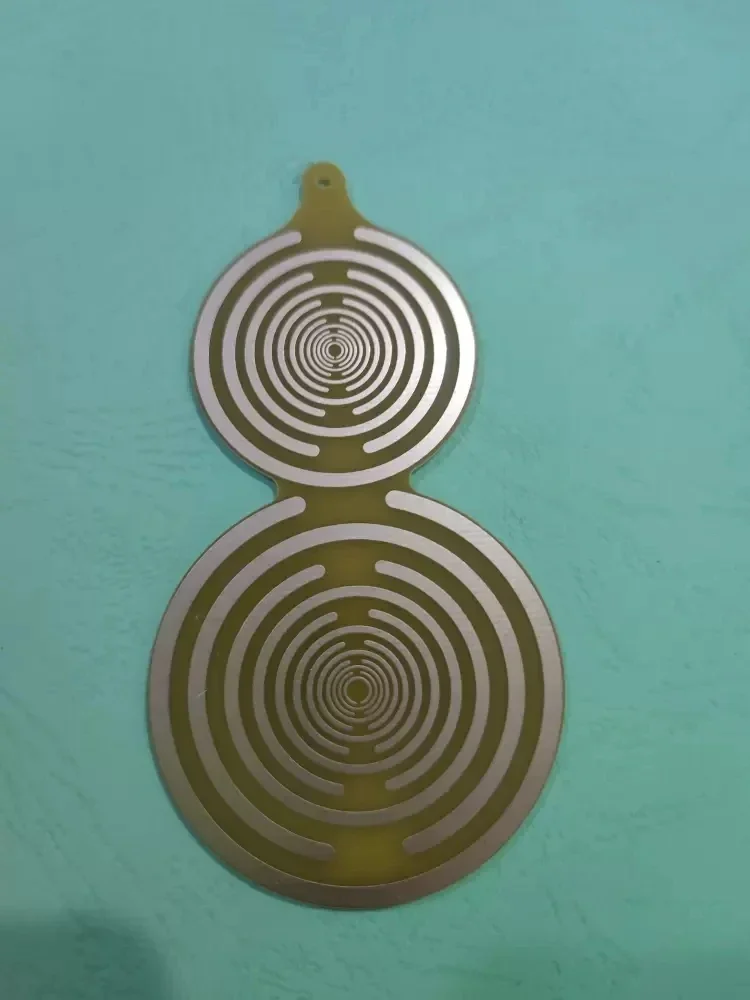 MWO Tesla polarizer plate Polarization Energy Disk MWO Multi-Wave Oscillator Antenna MWO Disk Fulu Ornament