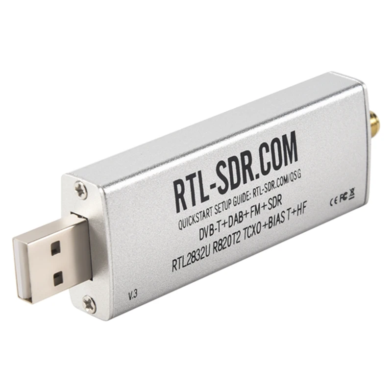 

RTL SDR V3 R820T2 RTL2832U 1PPM TCXO SMA RTLSDR Software Defined Radio Communication System