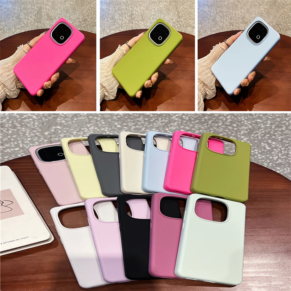 

Luxury Liquid Silicone Phone Case For Vivo iQOO Z10 Turbo/Z10 Turbo Pro Protective Case For iQOO Neo10 5G Shockproof Back Cover